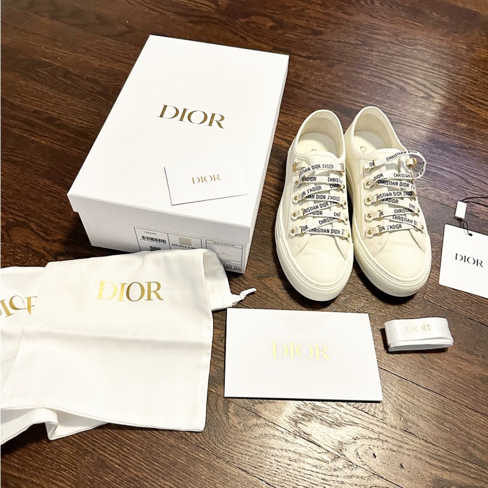 *SOLD* Christian Dior Canvas Sneakers